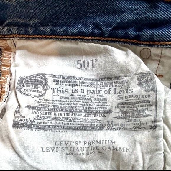 l e v i ‘ s • 501 original cropped jeans - Picture 5 of 9